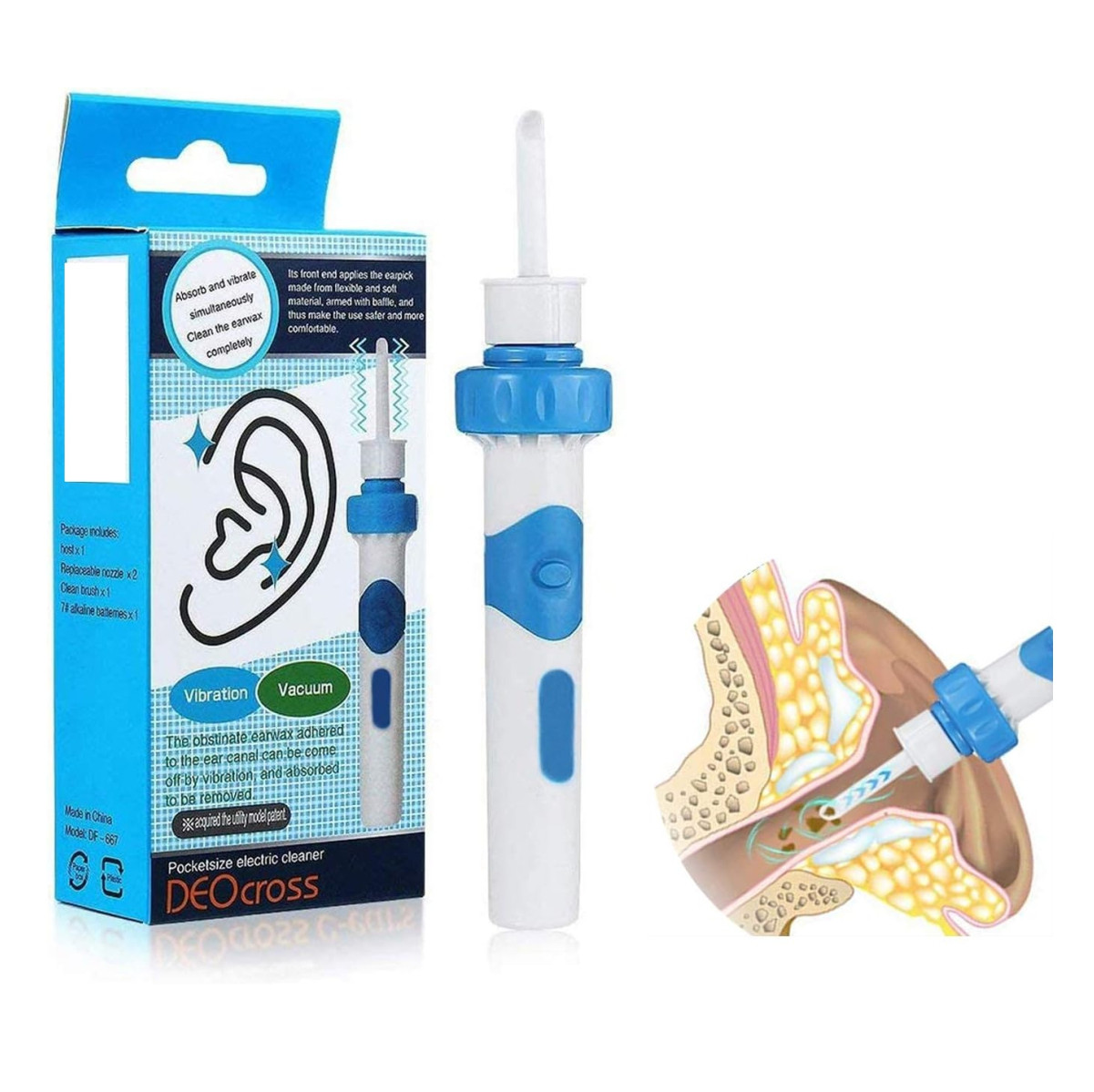 Limpiador Elimina La Cera De Los Oidos